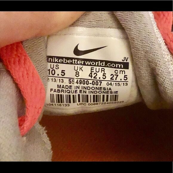 Great Nike Revolution 2 shoes in size 10.5 - Picture 6 of 6